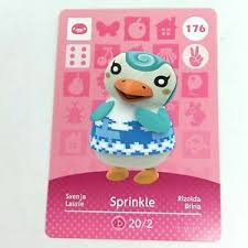 Her name might be a reference to horse whinnying or winning a race akin to victoria, while her catchphrase is a mix between hay; Animal Crossing Sprinkle Amiibo Card Toy Game Island Visitor Nintendo Genuine Ebay
