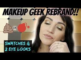 new makeup geek shadows full swatch