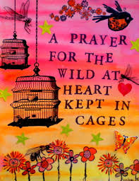 Wild At Heart\u0026quot; Malerei als Poster und Kunstdruck von Lynda Wilson ...
