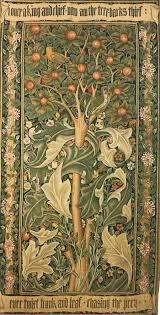 wood tapestry wall hanging or rug