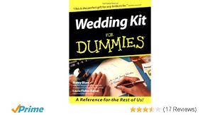 Wedding Kit For Dummies Soft Cover With Cdr Marcy Blum