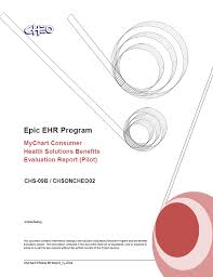 Epic Ehr Program Mychart Consumer Health Solutions Benefits