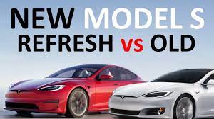new refreshed 2021 tesla model s vs old