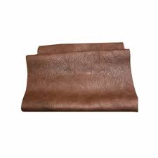 Plain Brown Bonded Leather Bike Seat Cover