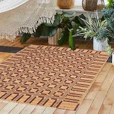 indian boho design area rug 4 x 6 feet