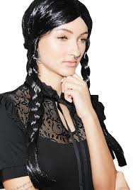 Choosing a new hairstyle doesn't have to be difficult. Wednesday Addams Pigtail Wig Dolls Kill