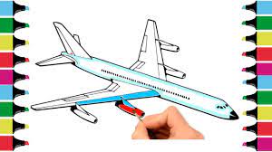 airplane coloring pages for kids