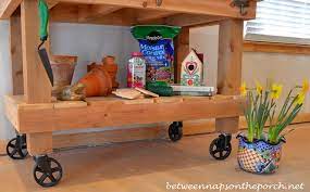 build a potting table great for