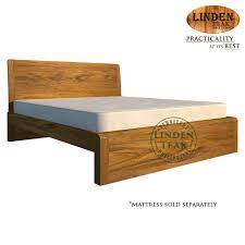 Handcrafted Solid Teak Wood Ohara Bed