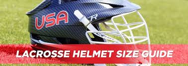 lacrosse helmet sizing guide chart