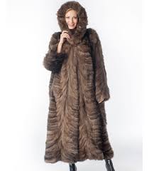 Sable Fur Coat With Hood At Fursource