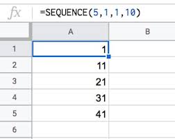 sequence function