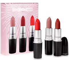 mac 3 piece all day lipstick set for