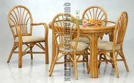 bamboo dining table set at rs 15 000
