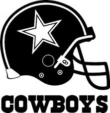 Dallas Cowboys Helmet Vinyl Decal