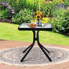 Angeles Home Square Metal Patio Outdoor