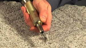 carpet cutter and drill guide