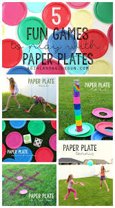 paper plate game ideas games to play