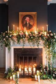 Langdon Hall Wedding Fireplace