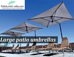 Offers For Large Patio Umbrella