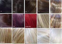 Halo Couture Colors Hair Couture Colour Chart Halo