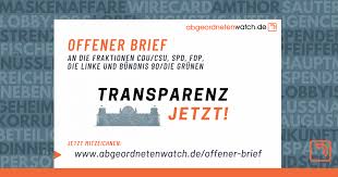 Offener Brief | abgeordnetenwatch.de