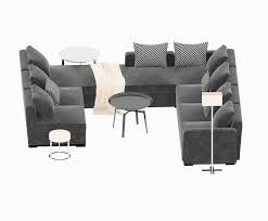 Modern Luxury Sofa And Tea Table Set