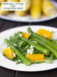 Asparagus Orange And Gorgonzola Salad