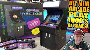 diy mini retro arcade kit play 1000 s