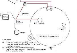 3 Wire Gm Alternator Schematic Reading Industrial Wiring