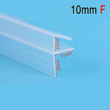 F U H Shape Glass Door Tape Sealing
