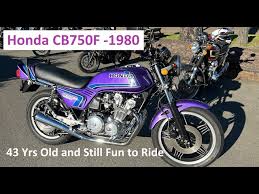 honda cb750f 1980 43 yrs old and
