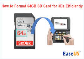 how can i format 64gb sd card for 3ds