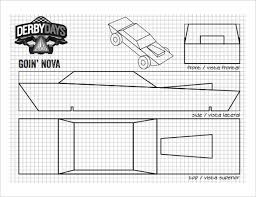 21 Cool Pinewood Derby Templates Free Sample Example Format