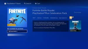 The new playstation plus fortnite skin is available to download now from the playstation store and comes with other bundled items. Gratis Playstation Plus Celebration Pack Voor Fortnite Nu Beschikbaar Gamersnet Nl