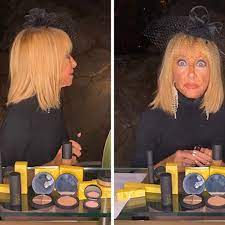 suzanne somers makeup live stream