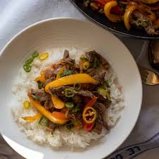 jamaican style pepper steak cooking