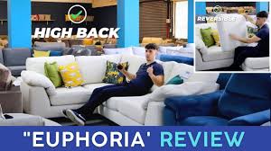 dfs euphoria sofa range review you