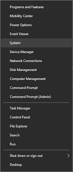 environment variable in windows
