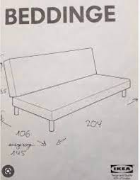 ikea beddinge sofa bed in bayern