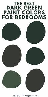 Best Dark Green Bedroom Paint Colors