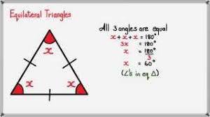 angles in equilateral triangle you
