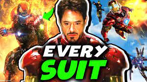 all iron man suits in the mcu mark 1
