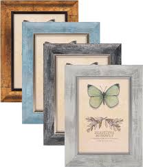 5x7 Picture Frames Set Of 4 Rustic