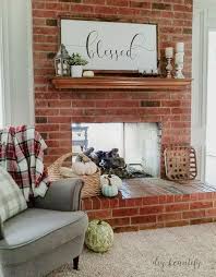 Brick Fireplace Decor Fireplace Mantel