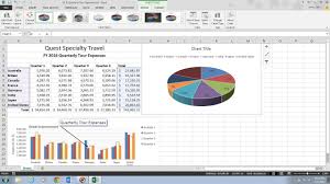 Excel 2013 Unit D Video 8 Create A Pie Chart