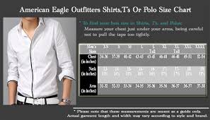 American Eagle Size Chart Mens Best Picture Of Chart