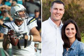 Philip rivers, quarterback, san diego chargers. Philip Rivers Wife Ready For Playoff Game Swim Label Launch Ninth Child Wwd