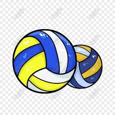 Voli termasuk salah satu olahraga tim yang dapat dilakukan di dalam ruangan ataupun. Two Blue And Yellow Volleyball Png Image Picture Free Download 611610057 Lovepik Com
