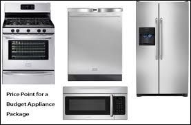 select appliances in your budget 3